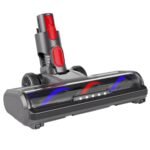 KENVOR Buerste kompatibel mit Dyson V7, V8, V10, V11, V15 – 5 LED-Leuchten, Bodendueuse & Bodenbuers te fuer Dyson Zubehoer, Hartboeden