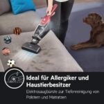 AEG Ergorapido CX7-2-45AN 2-in-1 Akku-Staubsauger – 45 Min, Tierhaardueuse, 180 Grad Drehgelenk, LED-Frontlichter, freistehend, Rot – Bild 8