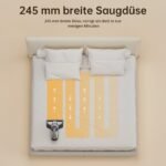 Jimmy JV35 Milbensauger 700W – UV-C Licht, Doppelter Zyklon & Heissluftfunktion, Bett-Staubsauger fuer Matratzen, Betten & Sofa – Bild 9