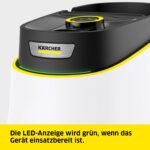 Kaercher SC 3 Deluxe Dampfreiniger – 1.900W, 3,5 Bar, 30s Aufheizzeit, 75 m2, inkl. Bodenreinigungsset, Mikrofaser & Rundbuers te – Bild 4