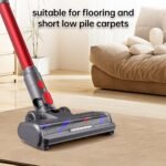KENVOR Buerste kompatibel mit Dyson V7, V8, V10, V11, V15 – 5 LED-Leuchten, Bodendueuse & Bodenbuers te fuer Dyson Zubehoer, Hartboeden – Bild 2