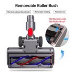 KENVOR Buerste kompatibel mit Dyson V7, V8, V10, V11, V15 – 5 LED-Leuchten, Bodendueuse & Bodenbuers te fuer Dyson Zubehoer, Hartboeden – Bild 7
