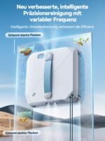 Keero W37D Fensterputzroboter 9000Pa – Vier-Duesen-System, 4 Reinigungsmodi, Randerkennung, Turbinenmotor & Sicherheitssystem – Bild 9