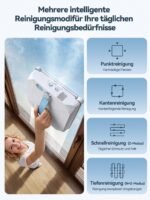 Keero W37D Fensterputzroboter 9000Pa – Vier-Duesen-System, 4 Reinigungsmodi, Randerkennung, Turbinenmotor & Sicherheitssystem – Bild 5
