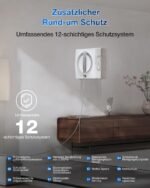 ECOVACS WINBOT W2 PRO Omni Fensterputzroboter – 6-in-1 Multifunktionsstation, 3-Duesen-Spruehkopf, Win-SLAM 4.0, 12-Stufen-Schutz, Weiss – Bild 2