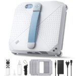 Keero W37D Fensterputzroboter 9000Pa – Vier-Duesen-System, 4 Reinigungsmodi, Randerkennung, Turbinenmotor & Sicherheitssystem