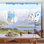 Fensterputzroboter 5600Pa – Ultra-Duenn 7,5 cm, Wasserspruhfunktion, intelligente Navigation, 3 Modi, Absturzsicherung & Fernbedienung – Bild 6