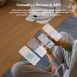 roborock Qrevo Saugroboter QV 35A – 8000Pa Saugkraft, Wischfunktion, Anti-Verfilzungs-Seitenbuers te, LiDAR-Navigation, All-in-One Dock, Weiss – Bild 2