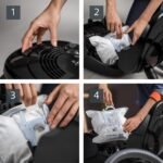 Siemens VSZ3XTRM11 Staubsauger mit Beutel 850W – XXL-Polsterduese fuer Tierhaare, Bodendueuse fuer Parkett, Teppich & Fliesen, Schwarz – Bild 8