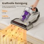 Jimmy JV35 Milbensauger 700W – UV-C Licht, Doppelter Zyklon & Heissluftfunktion, Bett-Staubsauger fuer Matratzen, Betten & Sofa – Bild 4