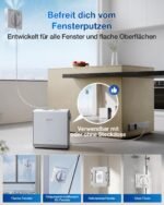 ECOVACS WINBOT W2 PRO Omni Fensterputzroboter – 6-in-1 Multifunktionsstation, 3-Duesen-Spruehkopf, Win-SLAM 4.0, 12-Stufen-Schutz, Weiss – Bild 4