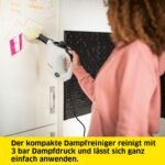Kaercher SC 1 Dampfreiniger 1.200W – 3 Bar, 3 Min Aufheizzeit, 200ml Tank, Hand- & Powerduese, Mikrofaser-Ueberzug & Rundbuers te – Bild 3