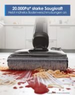 Tineco Floor ONE i6 Stretch Nass-Trockensauger – 180 Grad Lay-Flat, 20kPa, 85 Grad C Heissluft-Trocknung, 40 Min, Anti-Tangle – Bild 4