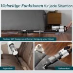 Levoit LVAC-200 Akku Staubsauger 4-in-1 – Kabellos, 99,9% Filterleistung, Anti-Tangle, fuer Tierhaare, Teppiche, Hartboeden & Auto – Bild 7