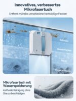 Keero W37D Fensterputzroboter 9000Pa – Vier-Duesen-System, 4 Reinigungsmodi, Randerkennung, Turbinenmotor & Sicherheitssystem – Bild 8