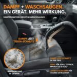 Sommertal HYDRO 9000 MAX Waschsauger 1.000W, 20 kPa – Teppichreiniger & Polsterreiniger mit Dampffunktion fuer Sofa, Auto & Matratzen – Bild 3