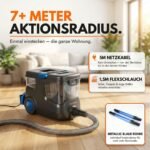 Sommertal HYDRO 9000 MAX Waschsauger 1.000W, 20 kPa – Teppichreiniger & Polsterreiniger mit Dampffunktion fuer Sofa, Auto & Matratzen – Bild 7
