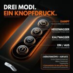Sommertal HYDRO 9000 MAX Waschsauger 1.000W, 20 kPa – Teppichreiniger & Polsterreiniger mit Dampffunktion fuer Sofa, Auto & Matratzen – Bild 8