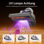 Jimmy JV35 Milbensauger 700W – UV-C Licht, Doppelter Zyklon & Heissluftfunktion, Bett-Staubsauger fuer Matratzen, Betten & Sofa – Bild 6