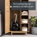 Siemens VSZ3XTRM11 Staubsauger mit Beutel 850W – XXL-Polsterduese fuer Tierhaare, Bodendueuse fuer Parkett, Teppich & Fliesen, Schwarz – Bild 7