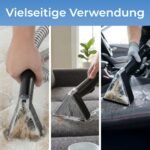 KLAMER Polsterreiniger 500W – Waschsauger mit 2-Tank-System 1,6L, 15 kPa, Spr ue h- & Saugtechnik, Selbstreinigung, Teppichreiniger – Bild 7