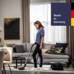 Siemens VSZ3XTRM11 Staubsauger mit Beutel 850W – XXL-Polsterduese fuer Tierhaare, Bodendueuse fuer Parkett, Teppich & Fliesen, Schwarz – Bild 3