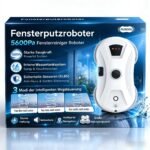 Purova Fensterputzroboter 5600Pa – Spruhfunktion, intelligente Navigation, 3 Reinigungsmodi, Sicherheitsseil & UPS fuer Fenster & Glas – Bild 2