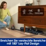 Tineco Floor ONE S7 Stretch Ultra Nass-Trockensauger – 180 Grad, 85 Grad Flashdry 5 Min, 50 Min Laufzeit, DualBlock Anti-Tangle, Kantenreinigung – Bild 2