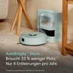 iRobot Roomba Mini Saug- & Wischroboter – AutoEmpty Dock, kompakter Reinigungsroboter fuer enge Stellen, Minze – Bild 2
